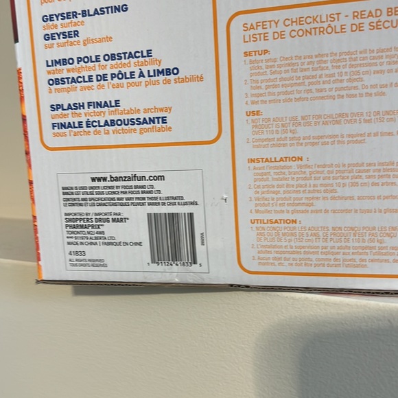 NEW - Banzai Ultimate Obstacle Slide - Picture 4 of 4